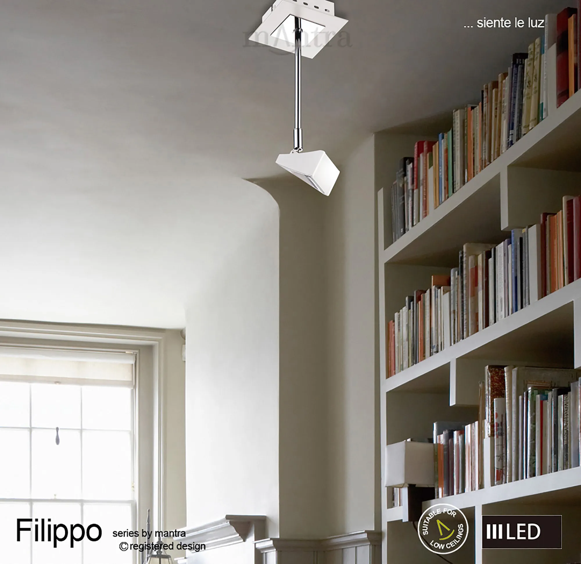 Filippo Matt White Ceiling Lights Mantra Fusion Surface Spot Lights Filippo Matt White Ceiling Lights Mantra Fusion Surface Spot Lights